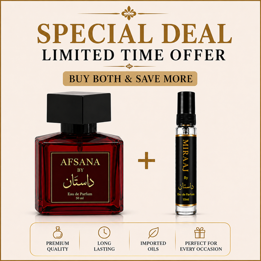AFSANA + MIRAAJ ( 50 + 10 )ML